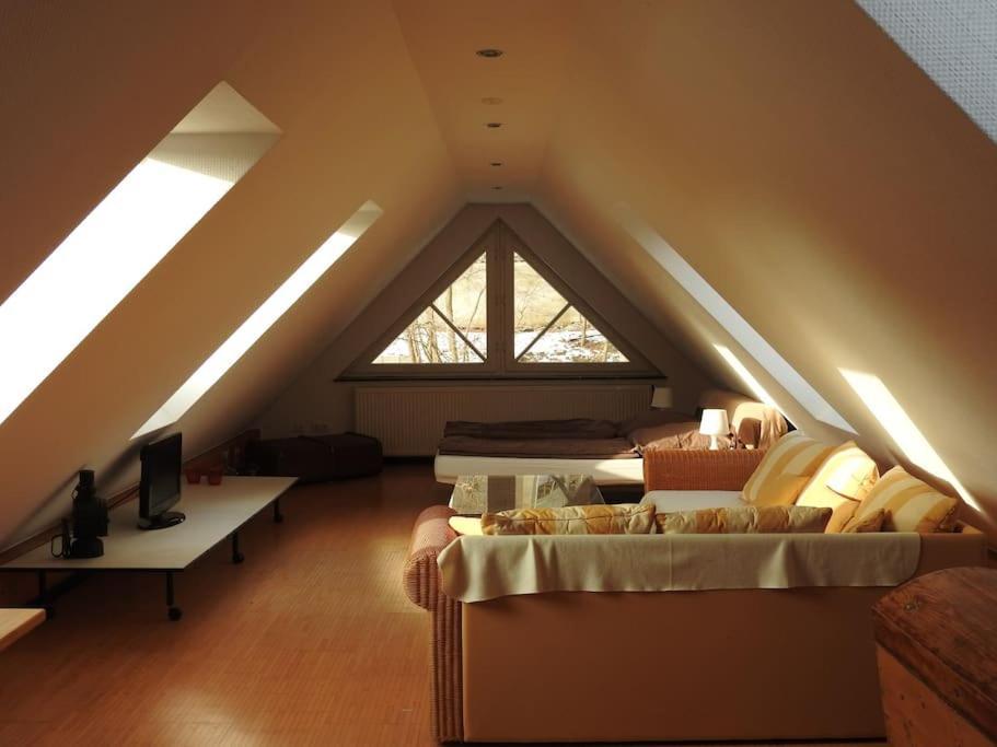 Dachwohnung Mit Wasserblick Und Eigenem Bootssteg Berlin Luaran gambar