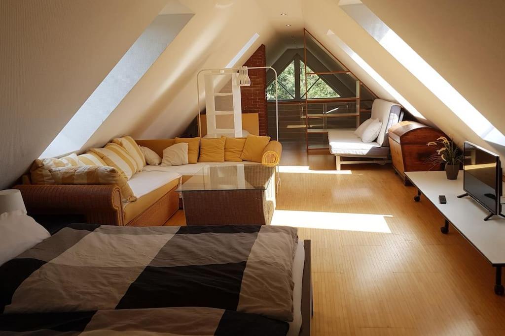 Dachwohnung Mit Wasserblick Und Eigenem Bootssteg Berlin Luaran gambar